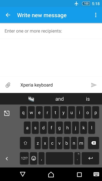 xperia键盘