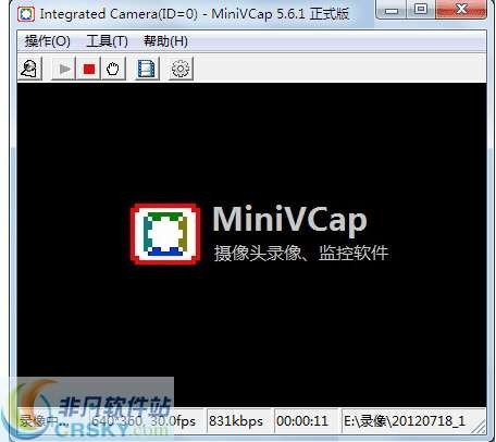 MiniVCap(摄像头录像软件)