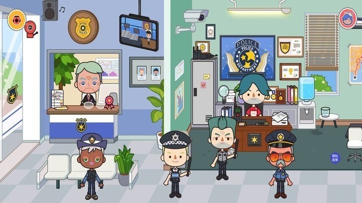 迷你校园警察模拟游戏
