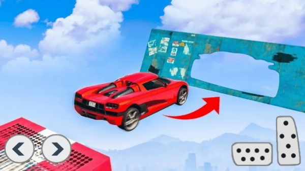 超级英雄特技飙车游戏(Super Hero Car Stunt)