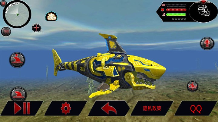 机械鲨拼装射击游戏最新版