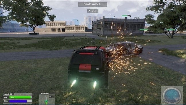 碰撞车模拟器游戏