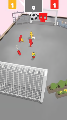 屋顶足球游戏