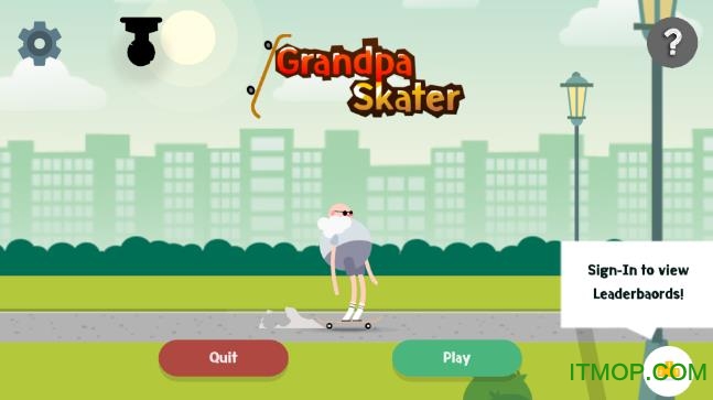爷爷溜冰(Grandpa Skater)